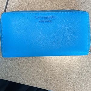 Kate spade blue wallet